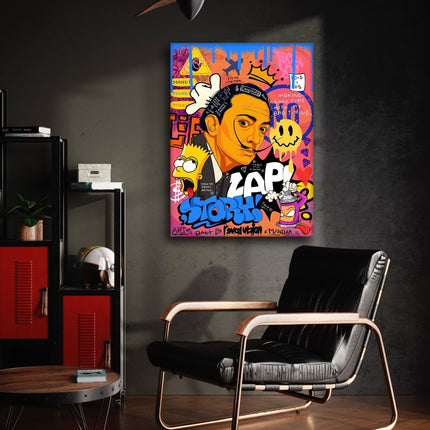 King Dali - Leinwandbild Pop Art (Canvas) kaufen bei Linkreich – Jetzt entdecken!