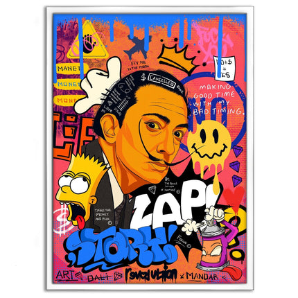 King Dali - Leinwandbild Pop Art (Canvas) kaufen bei Linkreich – Jetzt entdecken!