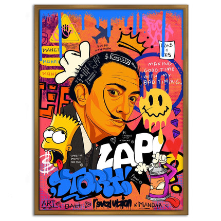 King Dali - Leinwandbild Pop Art (Canvas) kaufen bei Linkreich – Jetzt entdecken!