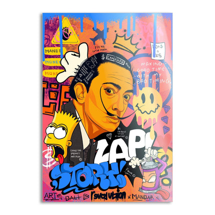 King Dali - Leinwandbild Pop Art (Canvas) kaufen bei Linkreich – Jetzt entdecken!