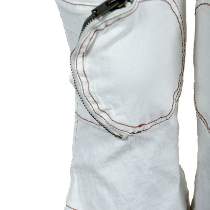 KING'S JEANS Fischhose Damen – Weiße Fischerhose aus Italien | soulluna.de