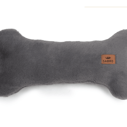 SEO. Kissen KUSCHELKNOCHEN Kuschelfell (vegan) - stone Linkreich
