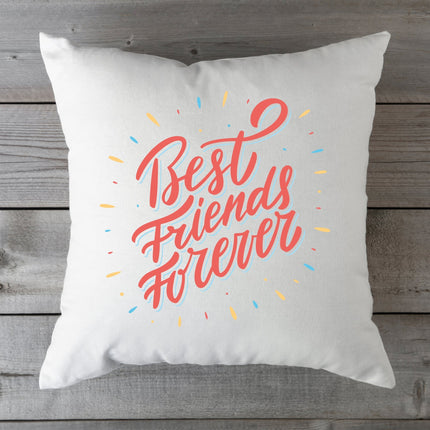 SEO. Kissen mit Spruch Best Friends Forever - mit Füllung Linkreich