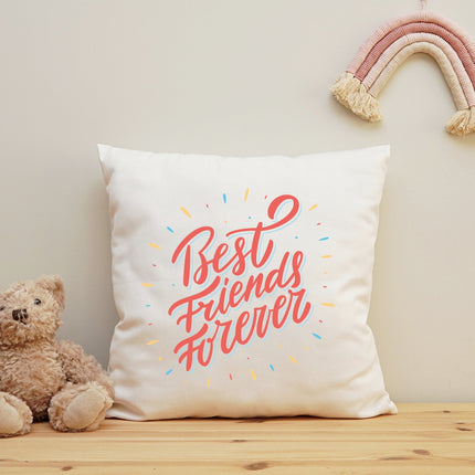SEO. Kissen mit Spruch Best Friends Forever - mit Füllung Linkreich
