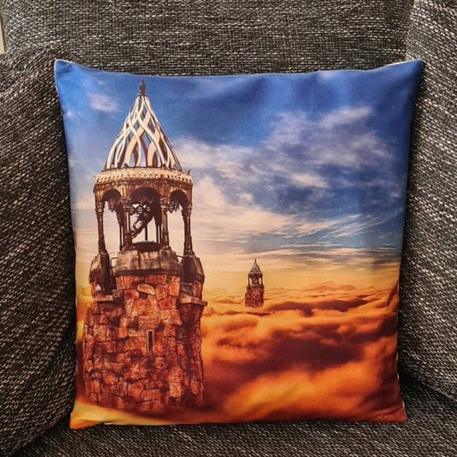 SEO. Kissenbezug Himmelstürme / Skytower - 45cm x 45cm - Linkreich