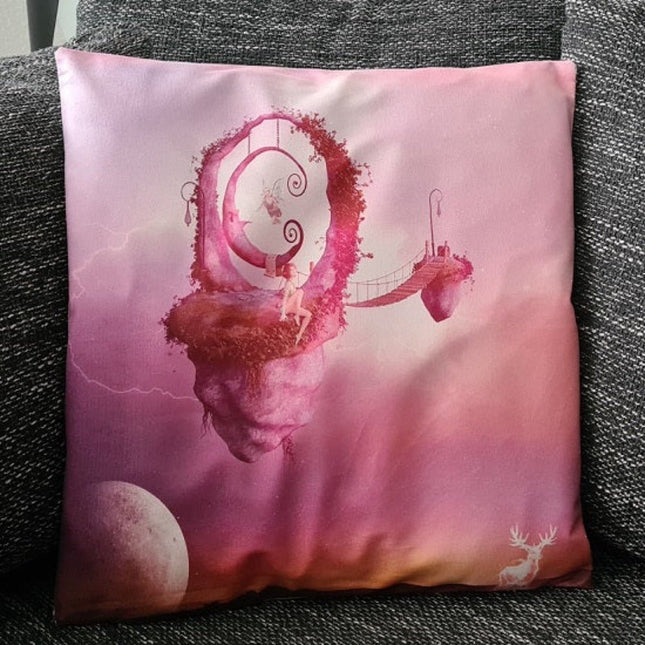 SEO. Kissenbezug Land der Feen / Fairytail - 45cm x 45cm - Linkreich