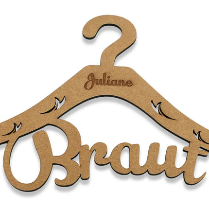 SEO. Kleiderbügel "Braut & Bräutigam" mit Gravur - Linkreich