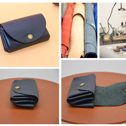 Kleine Damen - Geldbörse. Minimalistisches Portemonnaie für Frauen. Geschenkidee für sie. Schlanke Brieftasche. Maße ca. 11,5x8x3,5cm. () kaufen bei Linkreich – Jetzt entdecken!