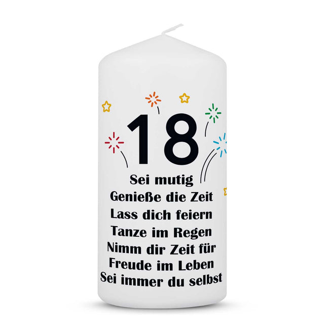 SEO. Kleine Geburtstagskerze "18 Jahre Geburtstag" - Nein danke! Linkreich