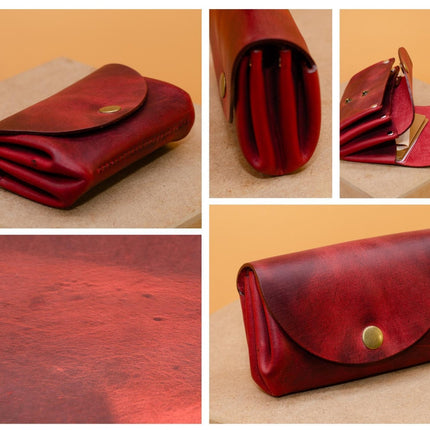 Kleine Geldbeutel für Damen. Minimalistisches Portemonnaie für Frauen. Geschenke für Sie. Schlanke Brieftasche. Größe cir. 11,5x8x3,5cm. () kaufen bei Linkreich – Jetzt entdecken!