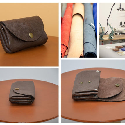 Kleine Geldbeutel für Damen. Minimalistisches Portemonnaie für Frauen. Geschenke für Sie. Schlanke Brieftasche. Größe cir. 11,5x8x3,5cm. () kaufen bei Linkreich – Jetzt entdecken!