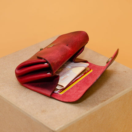 Kleine Geldbeutel für Damen. Minimalistisches Portemonnaie für Frauen. Geschenke für Sie. Schlanke Brieftasche. Größe cir. 11,5x8x3,5cm. () kaufen bei Linkreich – Jetzt entdecken!