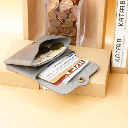 Kleine Ledergeldbörse.Minimalistischer Leder Geldbeutel.Schlanke Brieftasche.Geldbörse mit Münzfach.Geldbeutel für Damen.Frauen Portemonnaie () kaufen bei Linkreich – Jetzt entdecken!