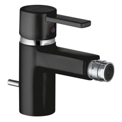 KLUDI "ZENTA" Bidet-Einhebelmischer (schwarz/chrom)