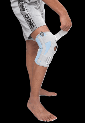 SEO. Kniebandage Kniestütze Deluxe mit Patellaöffnung C.P. Sports T37 - S Linkreich