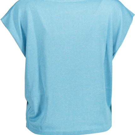 KOCCA Rosa Ärmelloses T-Shirt Damen – U-Boot-Ausschnitt für Frühjahr/Sommer