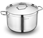 Kochtopf Edelstahl Korkmaz ALFA 26 Cm Induktion Edelstahl Poliert