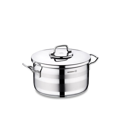 Kochtopf Edelstahl Korkmaz Astra 24 Cm Induktion Poliertes Edelstahl