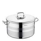 Kochtopf Edelstahl Korkmaz Astra 40 Cm Induktion Poliertes Edelstahl