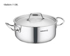 Kochtopf Edelstahl Korkmaz Gastro 18 Cm Induktion Poliertes Edelstahl