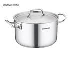 Kochtopf Edelstahl Korkmaz Gastro 28 Cm Induktion Poliertes Edelstahl