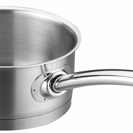 Kochtopf Edelstahl Korkmaz Pro Line 16 Cm Induktion Matt Edelstahl