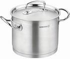 Kochtopf Edelstahl Korkmaz Pro Line 20 Cm Induktion Matt Edelstahl