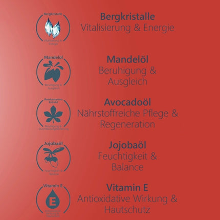 SEO. Körper - und Massageöl •Energie• - BERGKRISTALL Linkreich