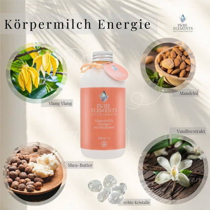 SEO. Körpermilch •Energie• mit Sheabutter - Linkreich