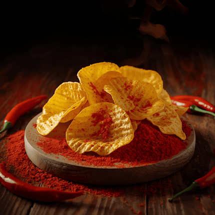SEO. KOIKEYA Karamucho geriffelte Kartoffelchips Hot Chili 60g - Linkreich