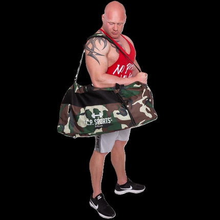 SEO. Kombi Sporttasche Groß - 3x Varianten in einem - Camouflage C.P.Sports - S5 - 1 - Linkreich