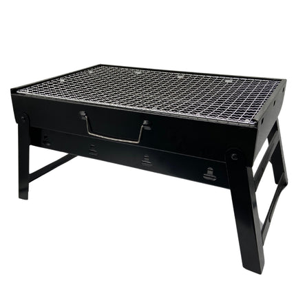 Kompakt Grill tragbar Klappgrill faltbar Outdoor Grill Camping Grill Picknick Grillgeraet 43x29cm