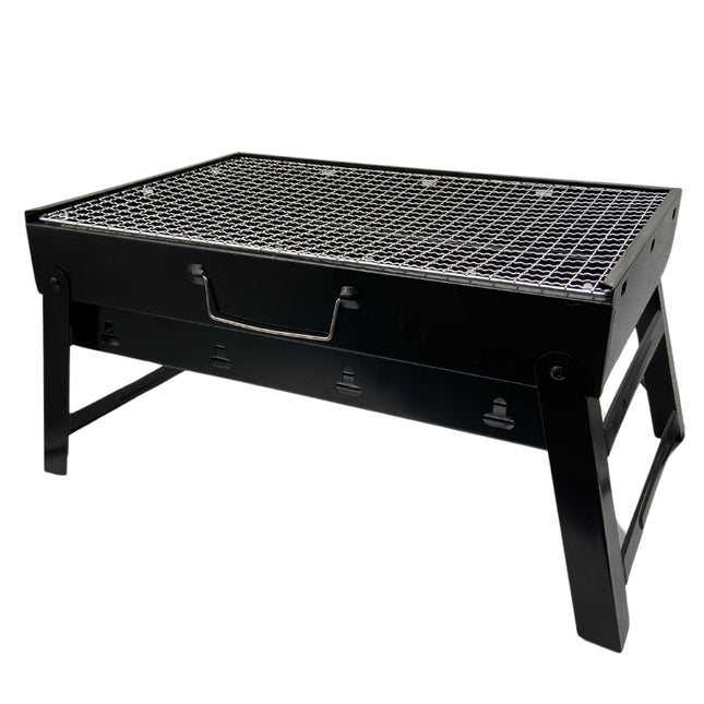 Kompakt Grill tragbar Klappgrill faltbar Outdoor Grill Camping Grill Picknick Grillgeraet 43x29cm