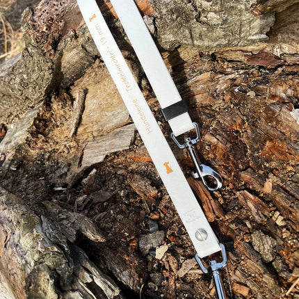 Doppelleine TECHTELMECHTEL aus BioThane® oder POP-Band - mit Edelstahlkomponenten - kein Verheddern