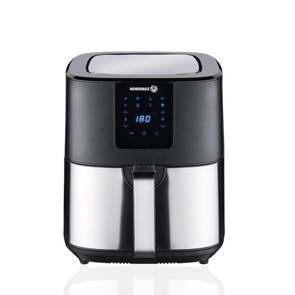 Korkmaz Airfryer Air Max – Heißluftfritteuse 4 Liter, Digital - Display, Antihaft - Korb (Airfryer) kaufen bei Linkreich – Jetzt entdecken!