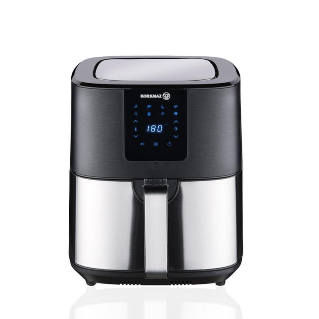 Korkmaz Airfryer Air Max – Heißluftfritteuse 4 Liter, Digital - Display, Antihaft - Korb (Airfryer) kaufen bei Linkreich – Jetzt entdecken!