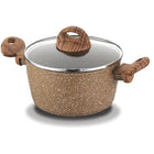 Korkmaz Browni Alu Casserole 20x10 cm 30l Tencere A1661