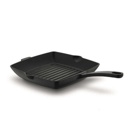 Korkmaz Casta Kare Grillpfanne – 30 × 30 cm, Gusseisen, Antihaft