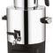 Korkmaz Caysef Samowar Inox / Chrome – 5L Wasserkocher & 2L Teekanne, 2000W, Edelstahl - Linkreich
