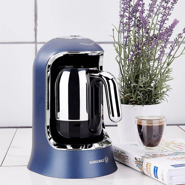 Korkmaz Coffee Maker Azura, 400W, Thermo-Balance-Technologie, Automatische Abschaltung, Edelstahlkanne