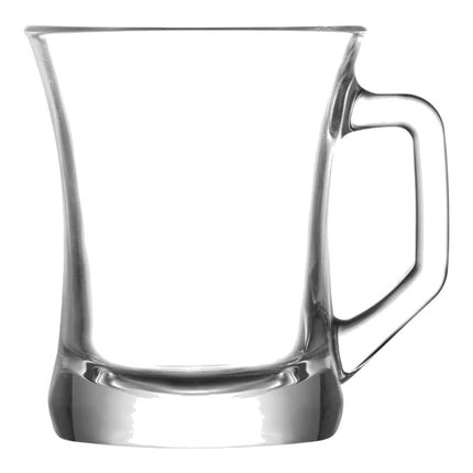 Korkmaz Demmatik Smart Teekocher-Set 1,7 L mit Glaskanne 1,2 L & Lav Zen Teegläser 6er, Schwarz