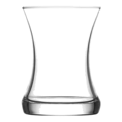 Korkmaz Demmatik Smart Teekocher-Set 1,7 L mit Glaskanne 1,2 L & Paşabahçe Misis Teegläser 6er, Schwarz