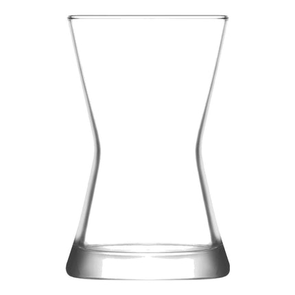 Korkmaz Demmatik Smart Teekocher-Set 1,7 L mit Glaskanne 1,2 L & Weissberg Bodrum Teegläser 6er, Schwarz