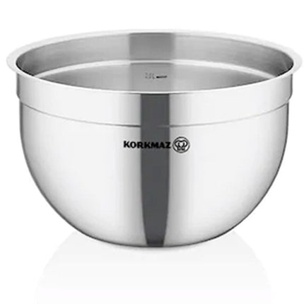 Korkmaz Edelstahl Pfanne Proline Gastro – 28x17 cm, 8,5 Liter Fassungsvermögen (Kochtopf) kaufen bei Linkreich – Jetzt entdecken!