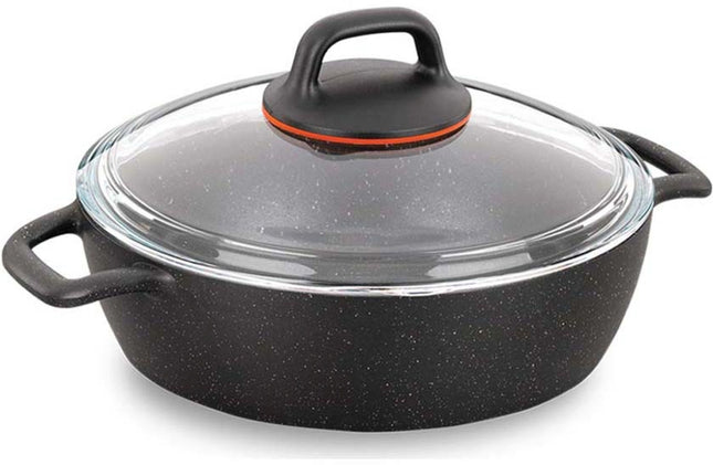 Korkmaz Gusto Alu Low Casserole 26x7 cm 3 l Tencere A1365
