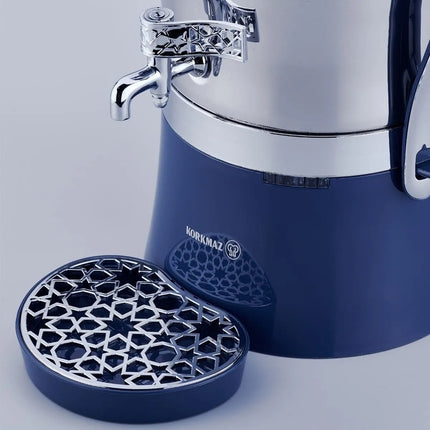 Korkmaz Hanedan Azura Elektrische Teemaschine Samovar InoxChrom A843
