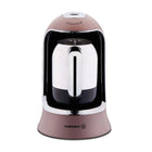 Korkmaz Kahvekolik Coffee Maker – 400W, Edelstahlkanne, Automatische Abschaltung, RosaGold - Linkreich