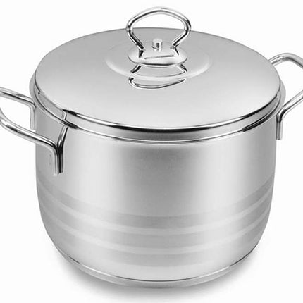 Korkmaz Kochtopf aus Edelstahl Astra 63l 24x14cm A1903