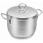 Korkmaz Kochtopf aus Edelstahl Tencere Astra 2l 16x10cm A1901