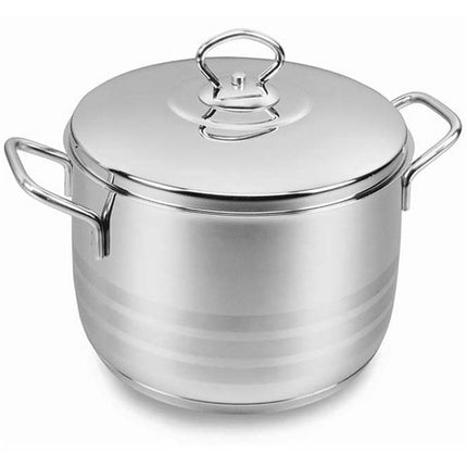 Korkmaz Kochtopf aus Edelstahl Tencere Astra 375l 20x12cm A1902